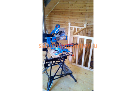 Торцовочная пила с протяжкой ЗУБР Профессионал ППТ-216-П