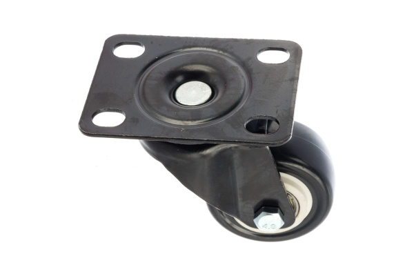 Колесо поворотное черная резина 50 мм MFK-TORG 4053050