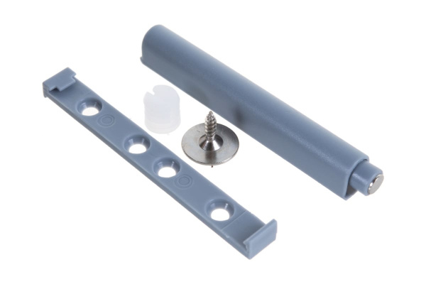 Накладной толкатель JET 101 PUSH OPEN пластик/сталь PTC101T.003GR99