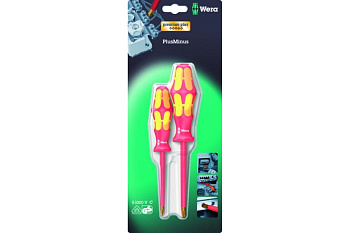 Набор диэлектрических отверток 1000 V WERA WE-073600