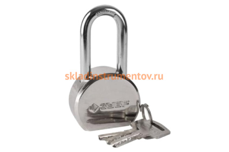 Навесной замок 65 мм ЗУБР ЭКСПЕРТ 37272-65