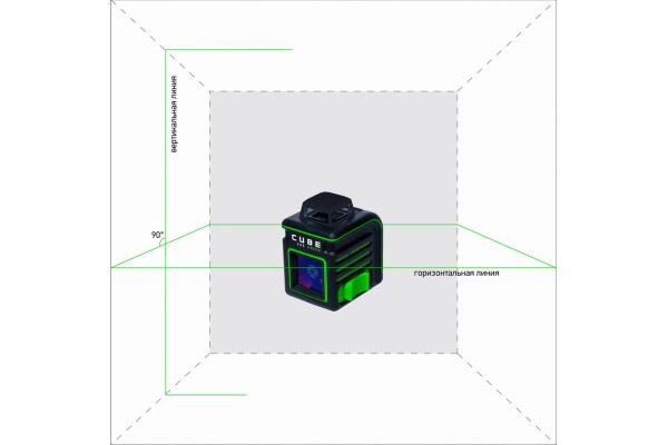 Лазерный уровень ADA CUBE 360 Green Ultimate Edition А00470