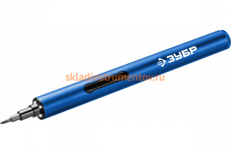 Аккумуляторная отвертка Зубр Профессионал с набором 20 бит ОТР-3 Н20