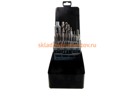 Набор ручных метчиков со сверлами D.BOR HSS-G DIN 352, 29 шт 19G1029208D