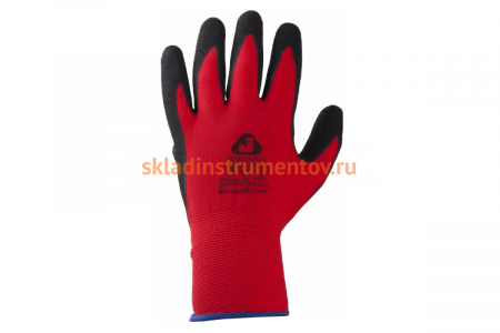 Перчатки с текстурным нитриловым покрытием (12 пар) JetaSafety JN051/L
