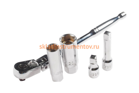 Набор торцевых магнитных головок для свечей зажигания 16, 21мм JTC-3905