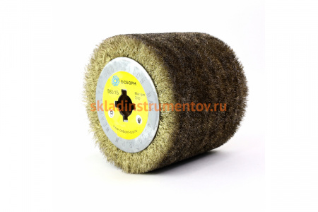 Щетка валик стальная 6-032 120 мм для щеточных шлифмашин ОСБОРН PLM.RB12010019BS015