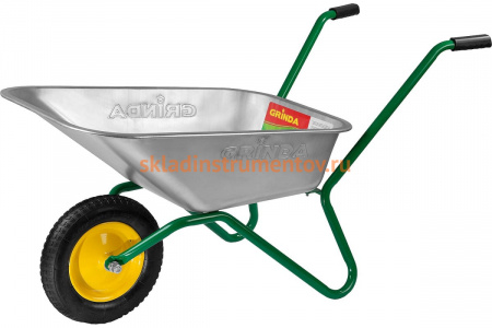 Садовая тачка GRINDA 80 л, грузоподъемность 100 кг 422399_z01