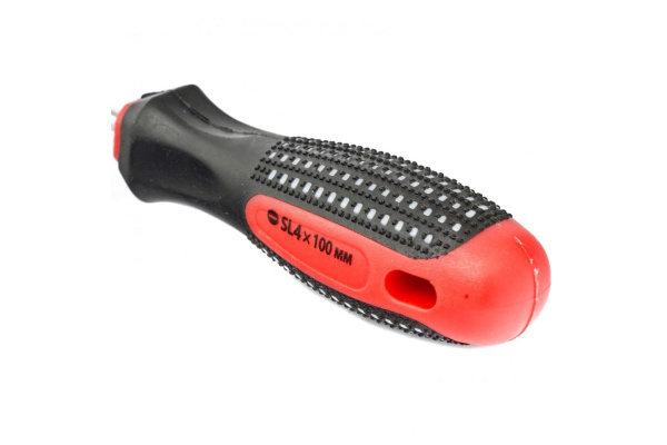 Отвертка SL4,0х100 мм MATRIX Fusion Anti slip 11412