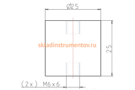 Резинометаллический буфер KIPP K0569.02502555