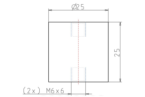 Резинометаллический буфер KIPP K0569.02502555