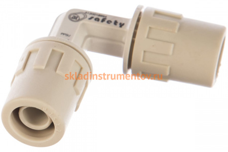 Соединитель угловой "ШиреФит" (16 мм; 90°) для трубопровода Зубр 51492-16