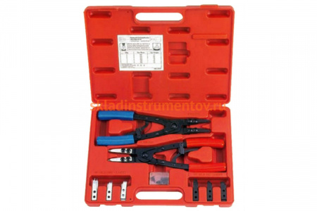 Набор съемников внешних и внутренних стопорных колец FORCE 920U2 (20 предметов)