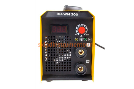 Бестрансформаторный сварочный аппарат REDVERG RD-WM 200 6626265 Бестрансформаторный сварочный аппарат REDVERG RD-WM 200 6626265