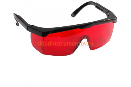Очки защитные поликарбонатные с красными линзами Stayer 2-110457