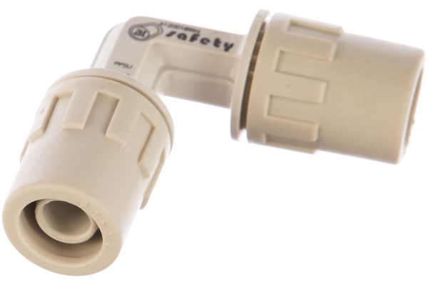 Соединитель угловой "ШиреФит" (16 мм; 90°) для трубопровода Зубр 51492-16