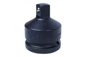 Переходник ударный с шариковым фиксатором (3/4"Fx1/2"M) KING TONY 6874P