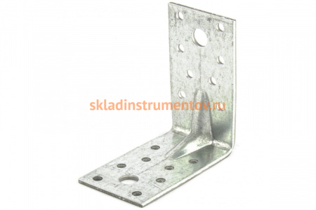 Крепежный усиленный уголок СИБРТЕХ 2,5мм KUU 70x70x40 мм 464093