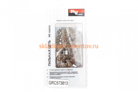 Цепь 60 звеньев, 3/8", 1,6 мм, зуб NT-нано REDVERG 5025003