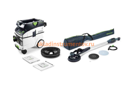 Шлифовальная машинка с пылеудаляющим аппаратом FESTOOL PLANEX-E LHS-E225/CTL36-Set 575447