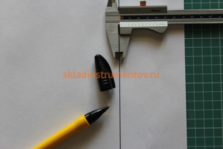 Набор маркеров с заостренным наконечником, черный 2 шт Stanley 0-47-316