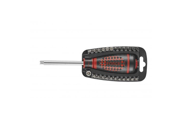 Набор трещоточная отвертка с битами 25 предметов FORCE 2255