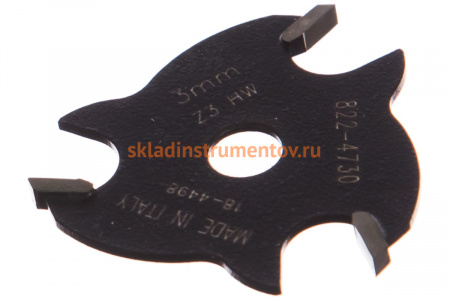 Фреза CMT-PRO пазовая дисковая (47.6x3 мм; Z3; B 8 мм) CMT 822.4730