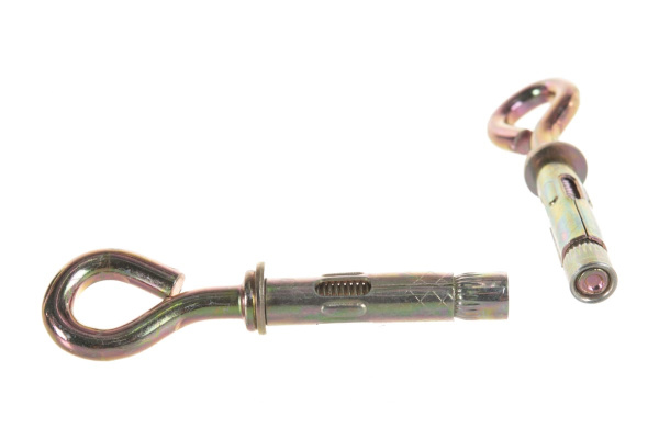 Анкерный болт с кольцом Зубр 8 x 40 мм, 60 шт, желтопассивированный, Профессионал 302392-08-040