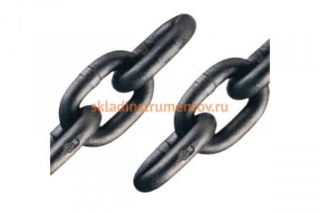 Круглозвенная цепь TOR G80 8х24, оцинкованная 1002125