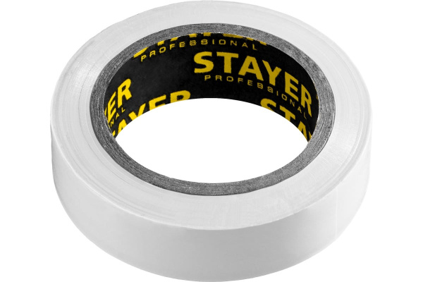 Изолента ПВХ STAYER Protect-10 10м 0,13х15 мм, белая 12291-W