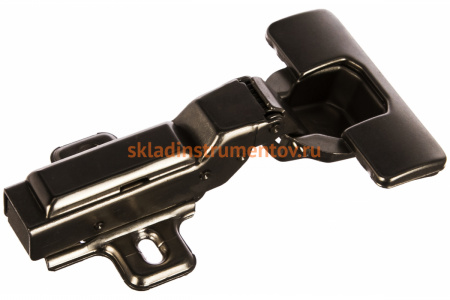 Петля с доводчиком для полунакл. дверей, с монтажной планкой JET Clip-On D35мм HR350B.110Nl99