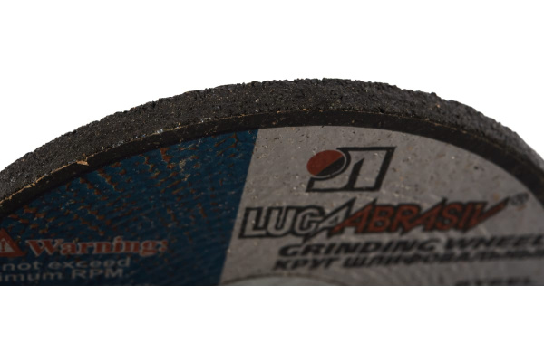 Круг шлифовальный абразивный по металлу 115x6x22.23 мм Луга 3650-115-06