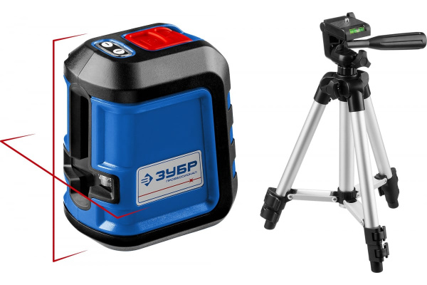 Лазерный линейный нивелир ЗУБР К-10 34902-3
