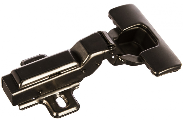 Петля с доводчиком для полунакл. дверей, с монтажной планкой JET Clip-On D35мм HR350B.110Nl99