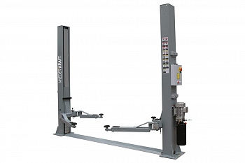 Гидравлический двухстоечный подъемник (с нижней синхронизацией, г/п 4000кг, 380В) WIEDERKRAFT WDK-522E/380
