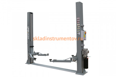 Гидравлический двухстоечный подъемник (с нижней синхронизацией, г/п 4000кг, 380В) WIEDERKRAFT WDK-522E/380