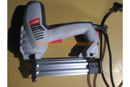 Скобозабивной пистолет ЗУБР 2000 Вт ЗСП-2000