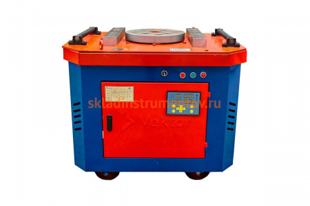 Станок для гибки арматуры с электронным блоком управления ЧПУ Vektor GW-40 6004