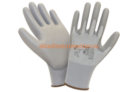 Перчатки 2Hands нейлон/PU 2101GR- 7 Перчатки 2Hands нейлон/PU 2101GR- 7