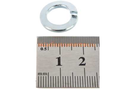 Шайба пружинная DIN 127 оцинкованная 7500 шт. (10 мм; ТФ0) Зубр 4-303850-10