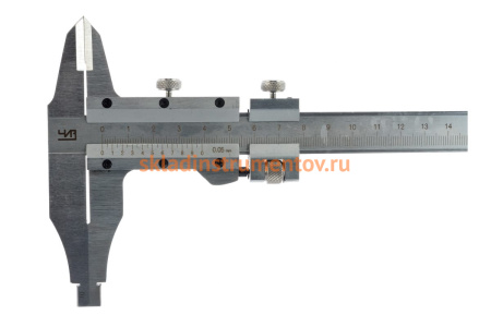 Штангенциркуль (250 мм, 0.05 мм, губки 60мм) ЧИЗ ШЦ-2 26282