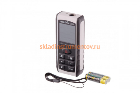 Лазерный дальномер с электронным угломером Matrix LD-60 38016