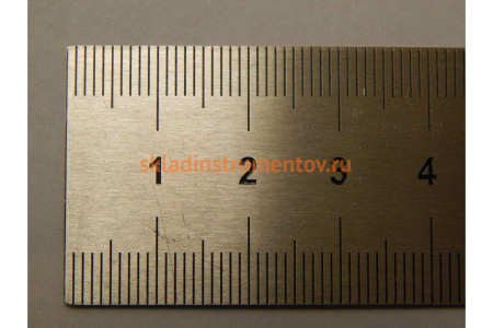 Линейка 300х28х0.7 мм, нерж.сталь КОБАЛЬТ 243-370