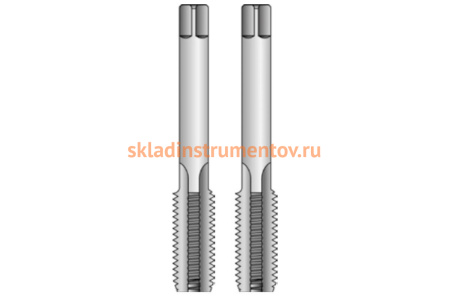 Набор метчиков из 2-х шт Bucovice Tools UNF №5 -44 115CrV3 116005