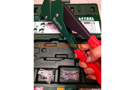 Поворотный заклепочник KRAFTOOL EXPERT-360 31176-H6