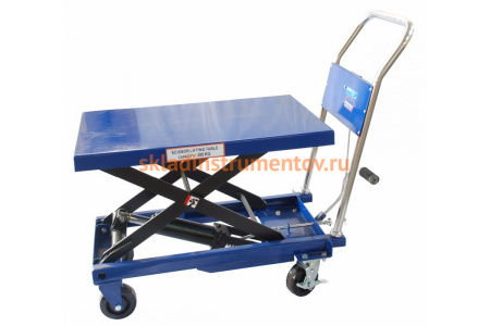 Гидравлическая платформенная тележка AE&T TJ-30 (300 кг)
