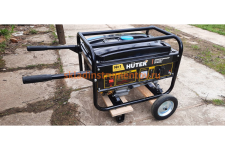 Комплект колёс и ручек для бензогенераторов DY8000LX/DY9500L/LX/LX-3 Huter 64/1/34