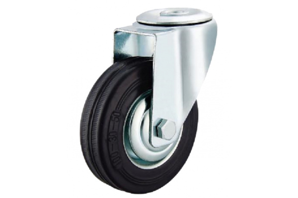 Колесо промышленное поворотное под болт SCH93 75 мм MFK-TORG 4004075