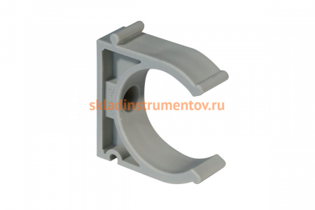 Крепление для трубы Энкор ф16 мм /400/4800/ серое 44326
