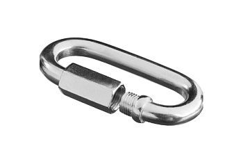 Карабин винтовой оцинкованный с муфтой 10 шт. (10 мм; ТФ5) Зубр 4-304535-10